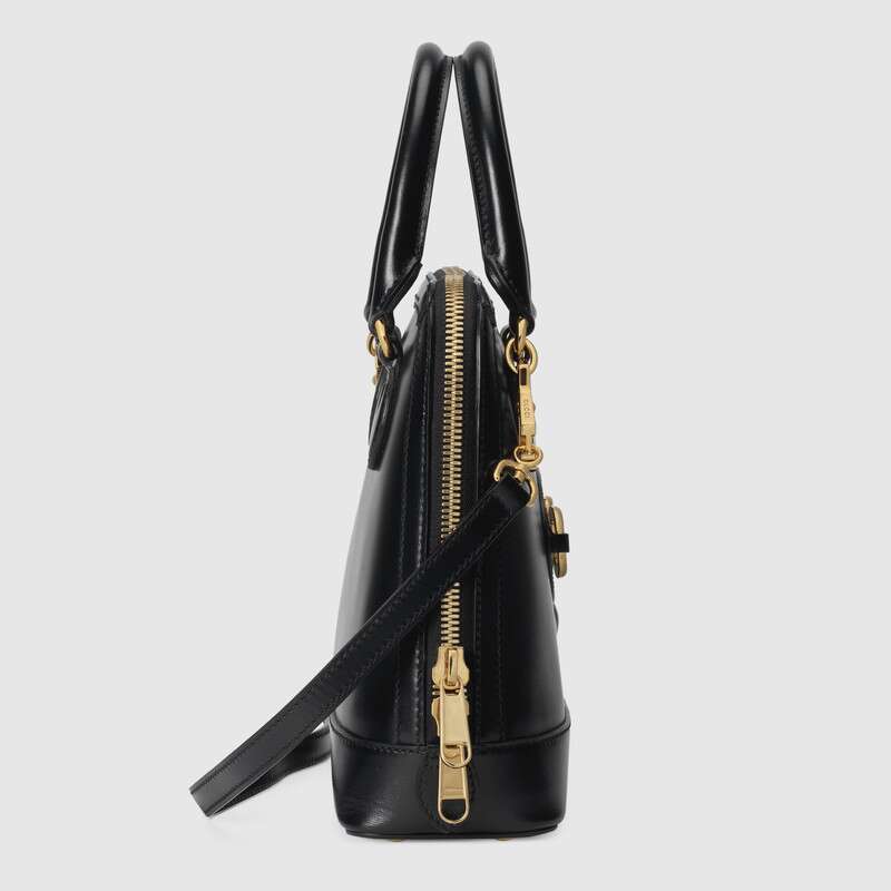 Gucci Horsebit 1955 Small Top Handle Bag Shoulder Bag 621220 Black